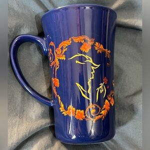 #117 Disney Broadway Beauty and the Beast Blue mug